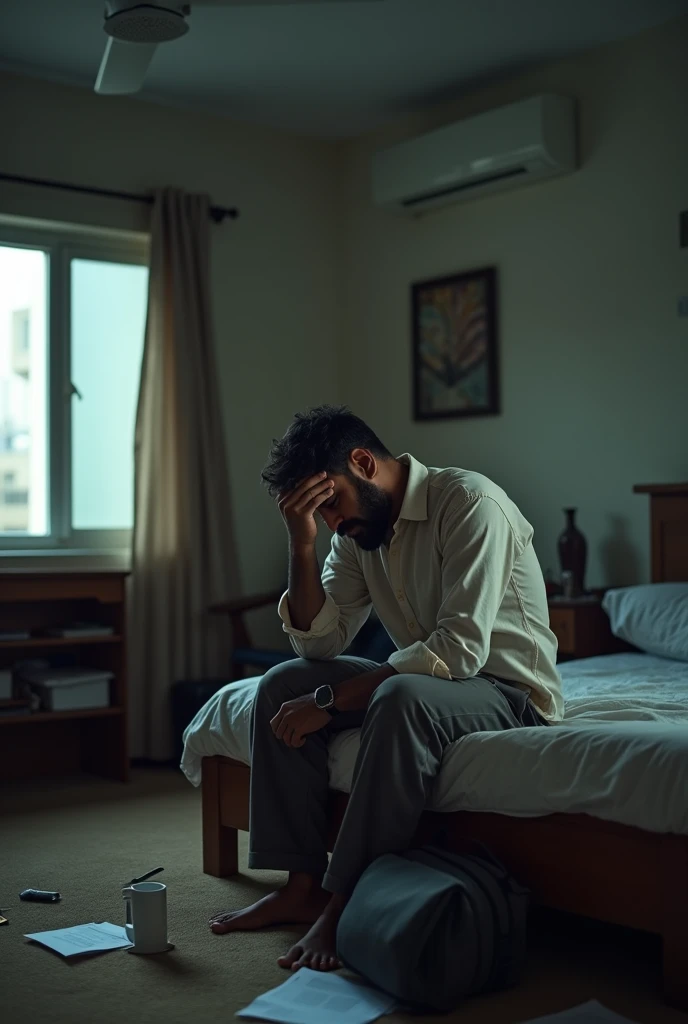 Adult receiving professional mental health support