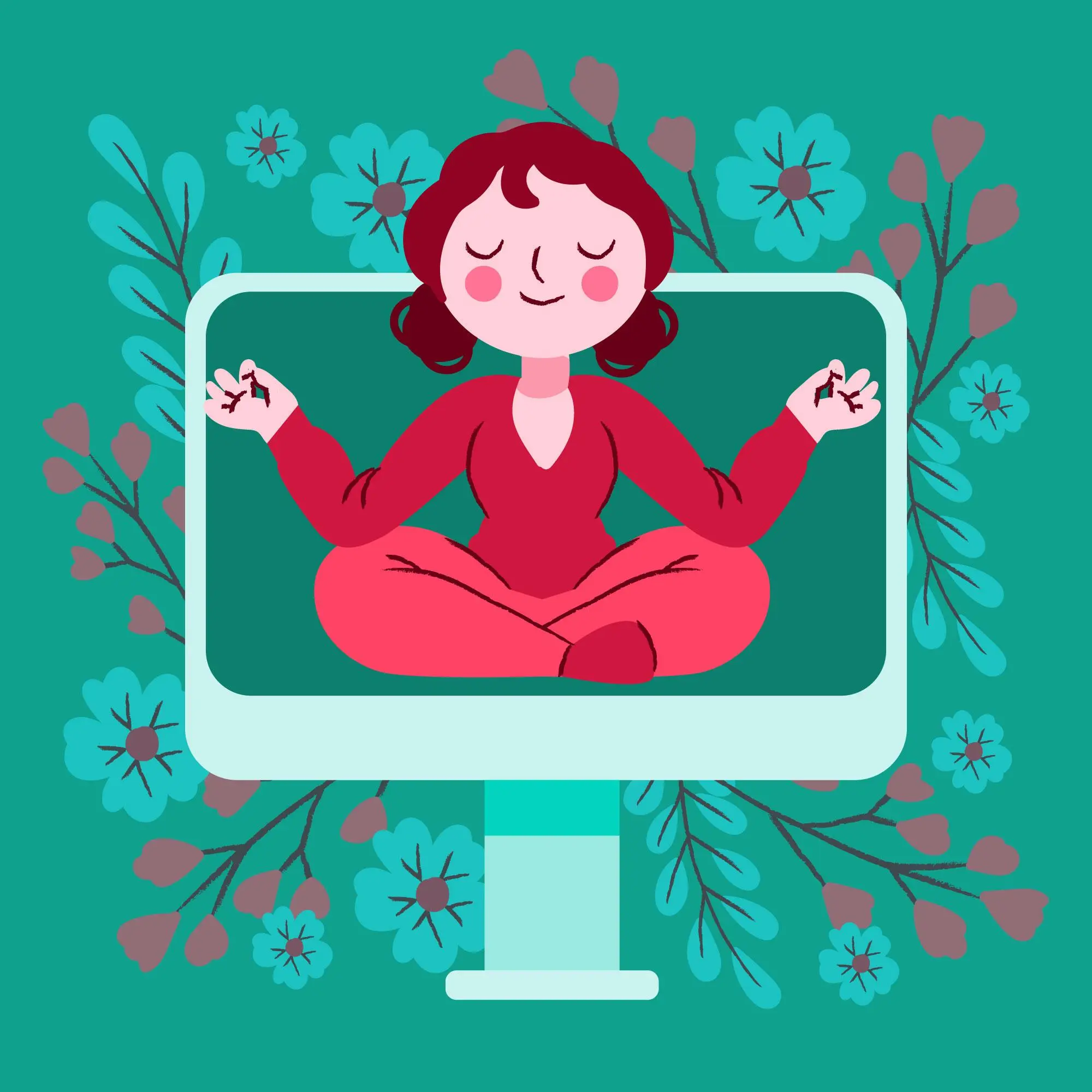 Breathing exercises illustration