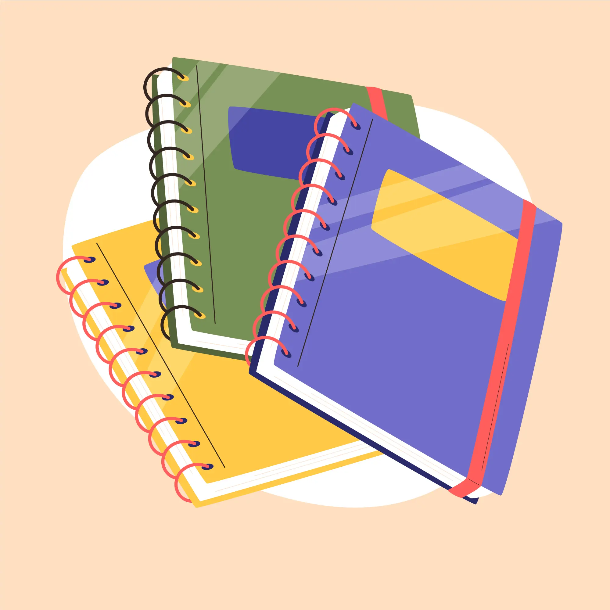 Therapeutic diary illustration