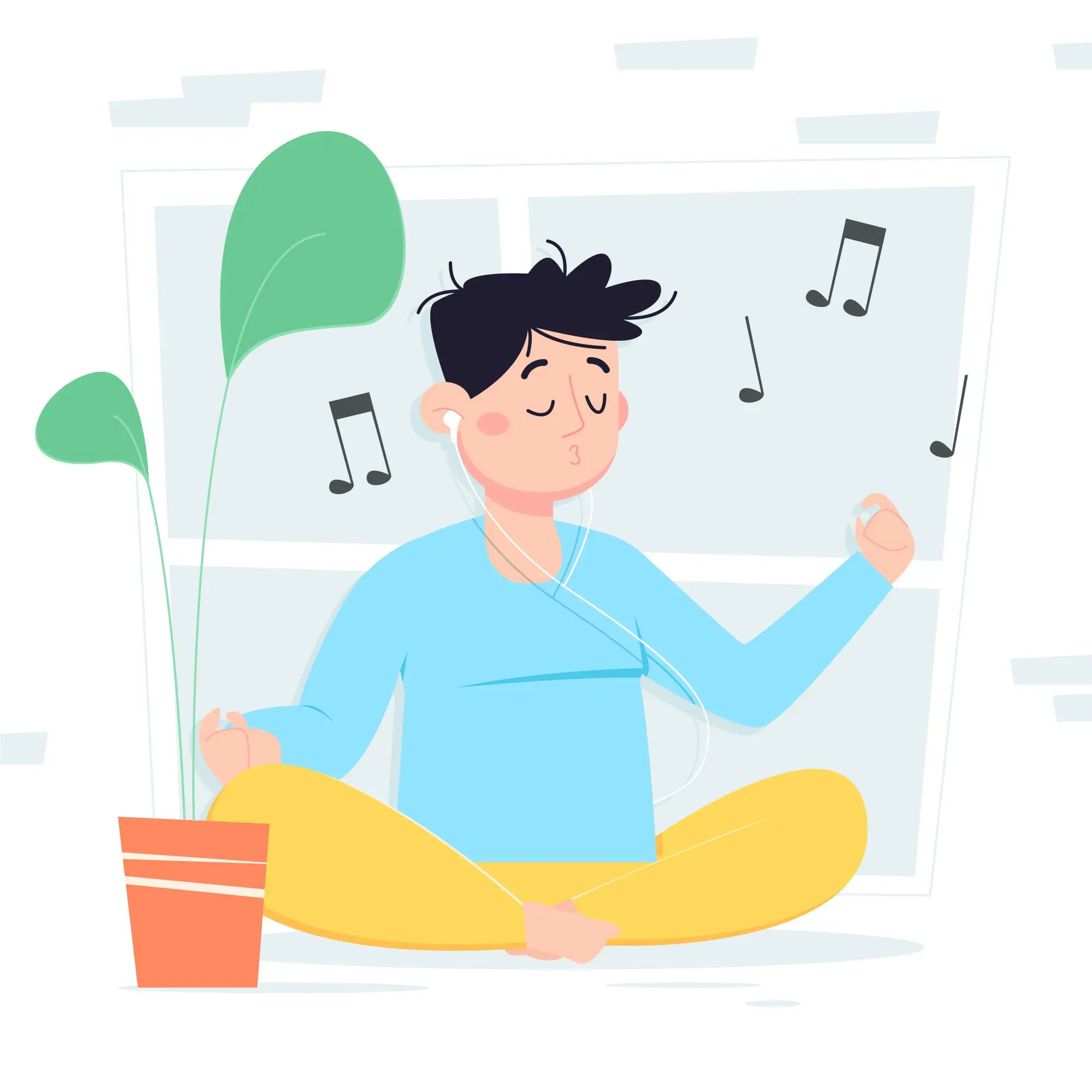 Relaxation music therapy image