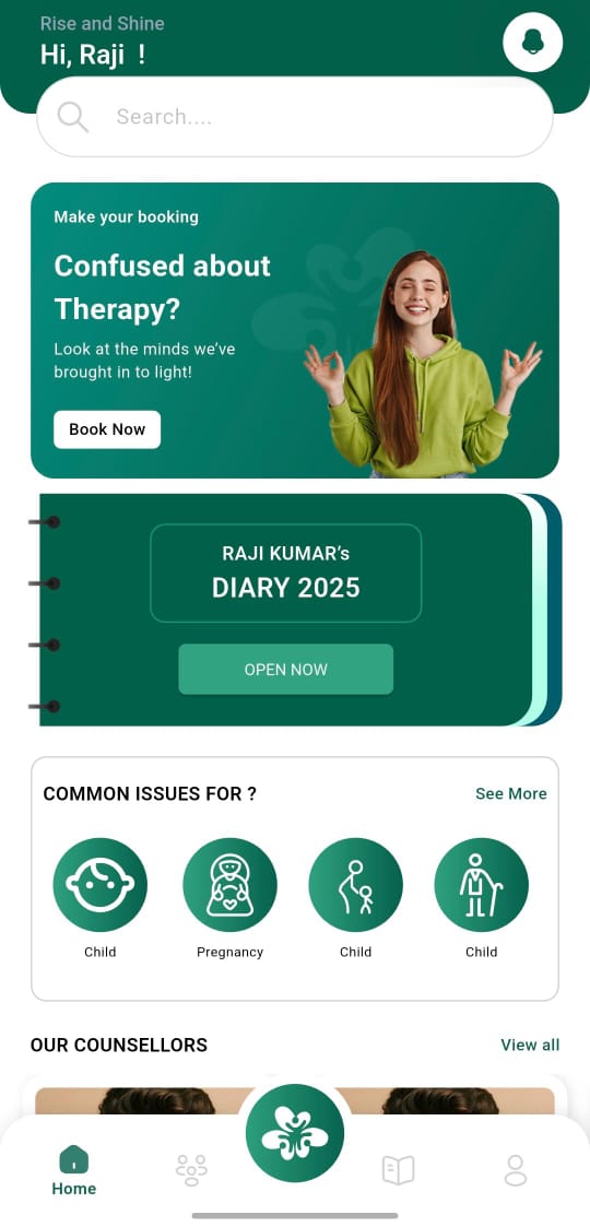 MELETE mobile app interface